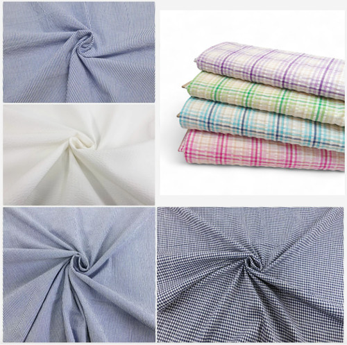 Seersucker fabric cotton - seersucker,