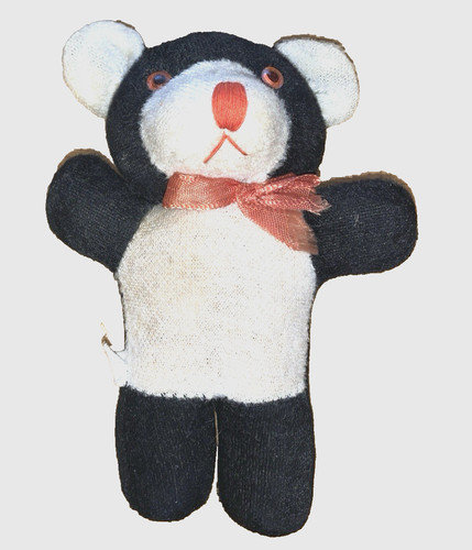 Vintage 50s mohair - vintage, panda