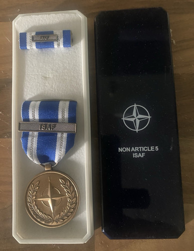 Nato isaf non article medal - nato,