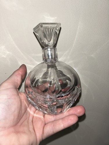 Vintage cut glass perfume - vintage,