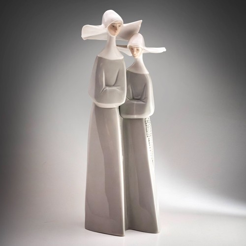 Lladro nuns 4611 - 4611, tall