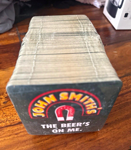John smith beer mats - john, smith's