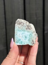 Larimar Half Polished Freeform