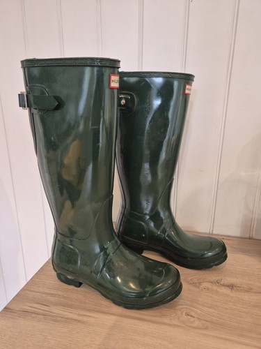 Ladies size hunter wellies - 5,