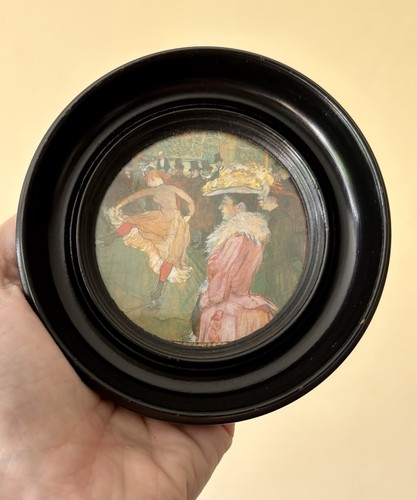 Antique miniature picture - antique,