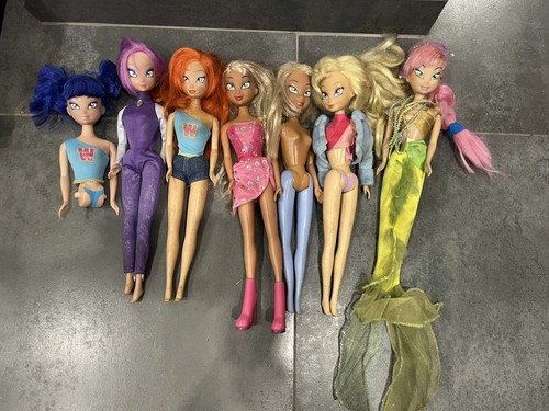 Winx dolls 2000s lot vintage - winx,