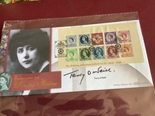 2003 -  Dorothy Wilding  Collection Benham signed Cover- Terry O’Neill