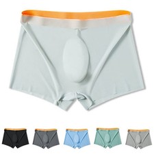 Men Thin Ice Silk Boxers