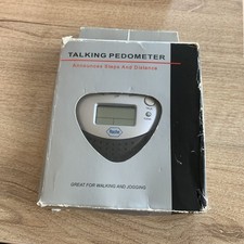 TALKING PEDOMETER  Dog Walking Jogging Running Exercise Fitness New.