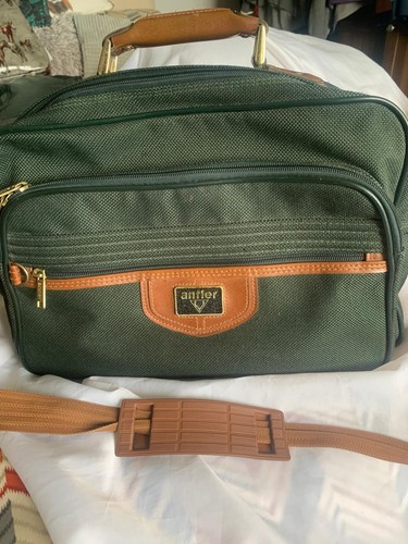Vintage antler flight bag - vintage,