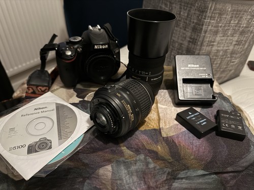 Nikon d5100 dslr camera with - d5100,