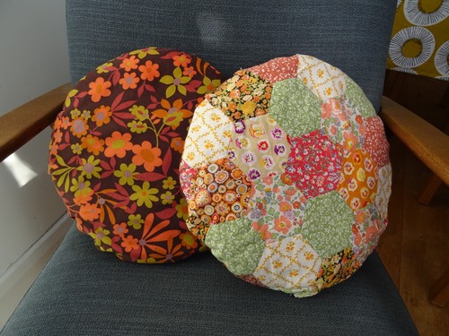 Vintage retro patchwork