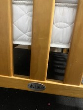 baby cot bed with mattress