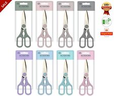 Heavy Duty Stainless Scissors Kitchen Household Office Stainless Steel Soft Grip