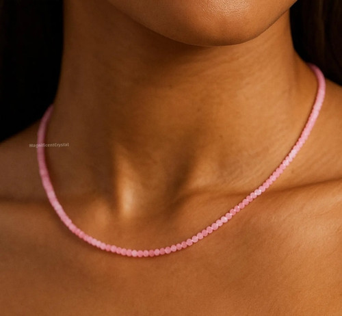 Natural rose quartz - natural,