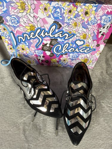 Irregular choice lace shoes - lace, up