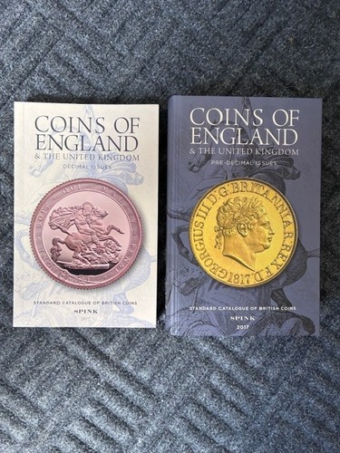 British coin collecting - , books