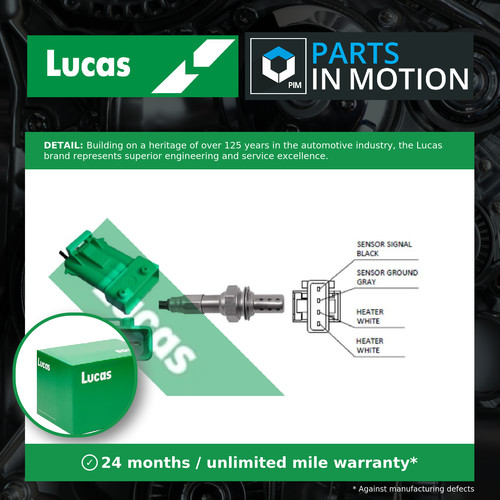 Lambda sensor leb444 lucas - sensor,