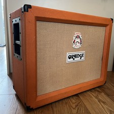 Orange PPC212 Open Back 120W 16ohm 2x12 Open Back Cabinet, 2 X Celestion V30