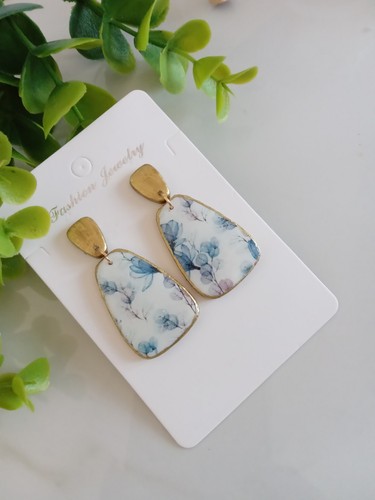 Polymer clay earrings handmade - clay,