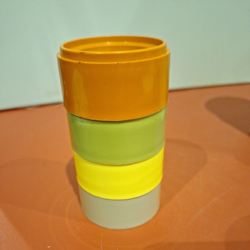 Vintage tupperware stacking - vintage,