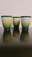 3 vintage art deco 1930s egg