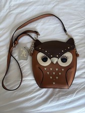 Quirky owl design crossbody - quirky,