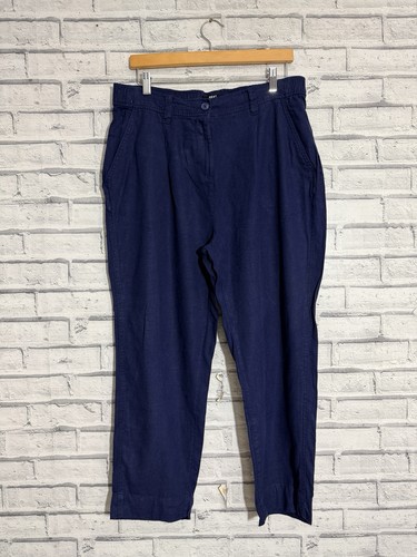 Next dark blue linen blend - blue,