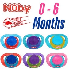 Nubby 2P Classic Orthodontic Dummies Soother 0-6M, Newborn Baby Essentials Gift