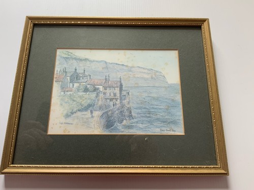 Vintage robin hoods bay - vintage, bay,