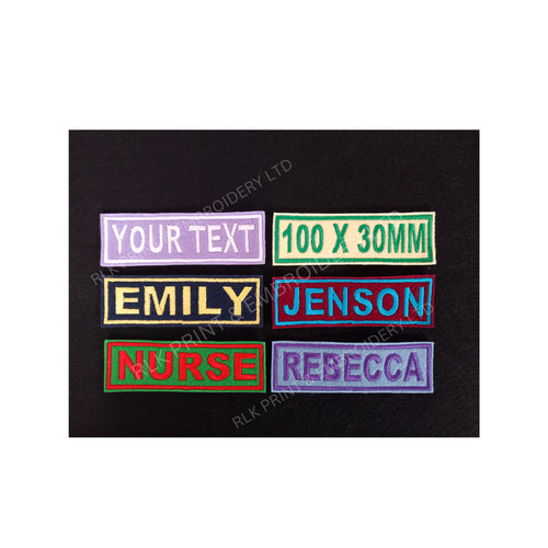 Personalised embroidered name - personalised,