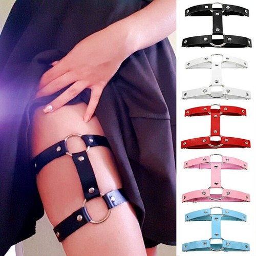 Multi color elastic - elastic, leather