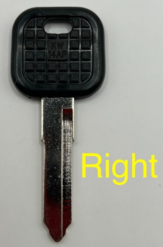 Key blank kawasaki 1979 1990 - 1, 1979-1990