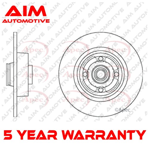 Brake disc rear - brake, aim