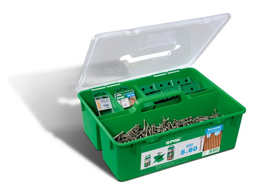 Spax decking screws - spax, silver