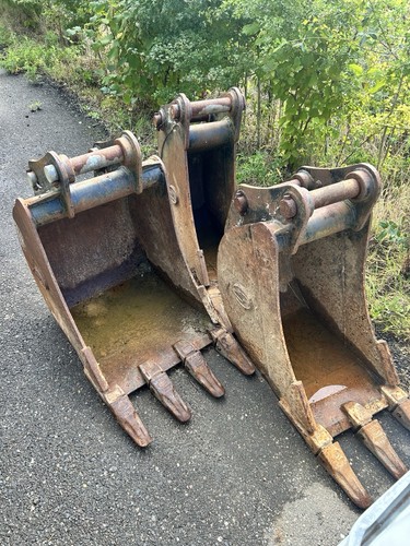 Buckets excavator digger - buckets, x3