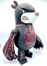 Touma 18” Inch KNUCKLE BEAR VINYL FIGURE - RED CREST VERSION Very Rare! Kaws