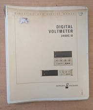 HP 3480C/D Digital Voltmeter