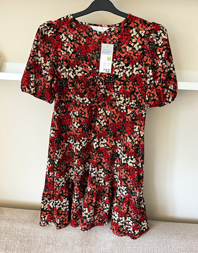 Primark floral ribbed - floral,