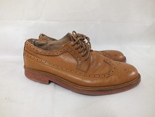Polo Ralph Lauren Brown Leather Brogues Size 9  (Hol)