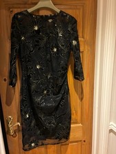 Coast Lou Lou Black Dress