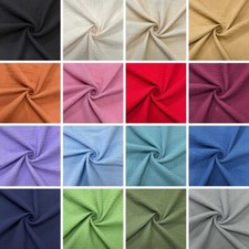Double Gauze 100% Cotton Plain Fabric Dressmaking Lightweight | Sewing, Apparel