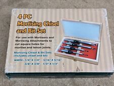 4 Piece Mortising Chisel and