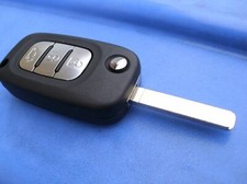 NEW MERCEDES SMART CAR 453, 2014 3 BUTTON REMOTE KEY FOB CASE/SHELL + LOGO