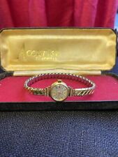 Accurist 9ct Gold Vintage Mechanical Watch 21 jewels