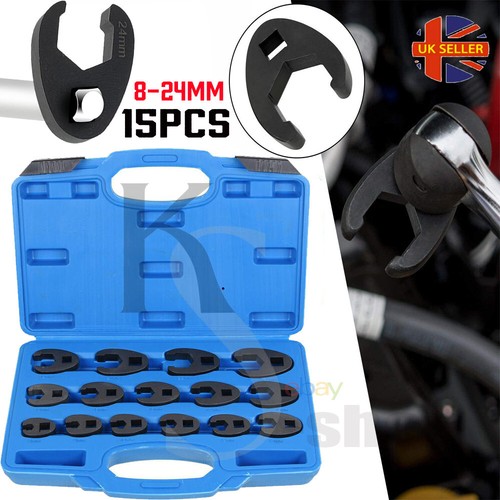 15pc crowfoot wrench set - 15pc,