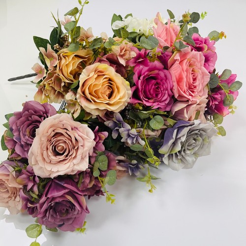 Flower bouquet wedding cake - bouquet,
