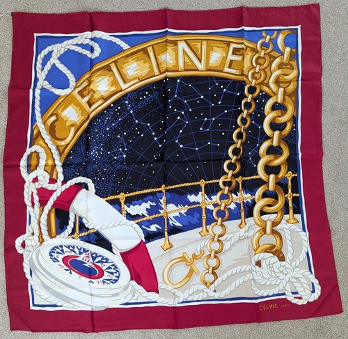 Bnwt vintage celine - celine, silk