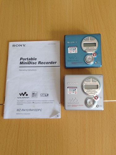 Sony mini disc player - , recorder