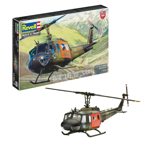 Bell uh1d sar - 1/72,